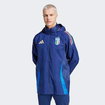 ADIDAS PERFORMANCE Athletic Jacket 'Italien Tiro 24 Competition' in Blue
