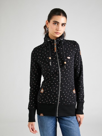 Ragwear Dressipluus 'Rylie', värv must: eest vaates
