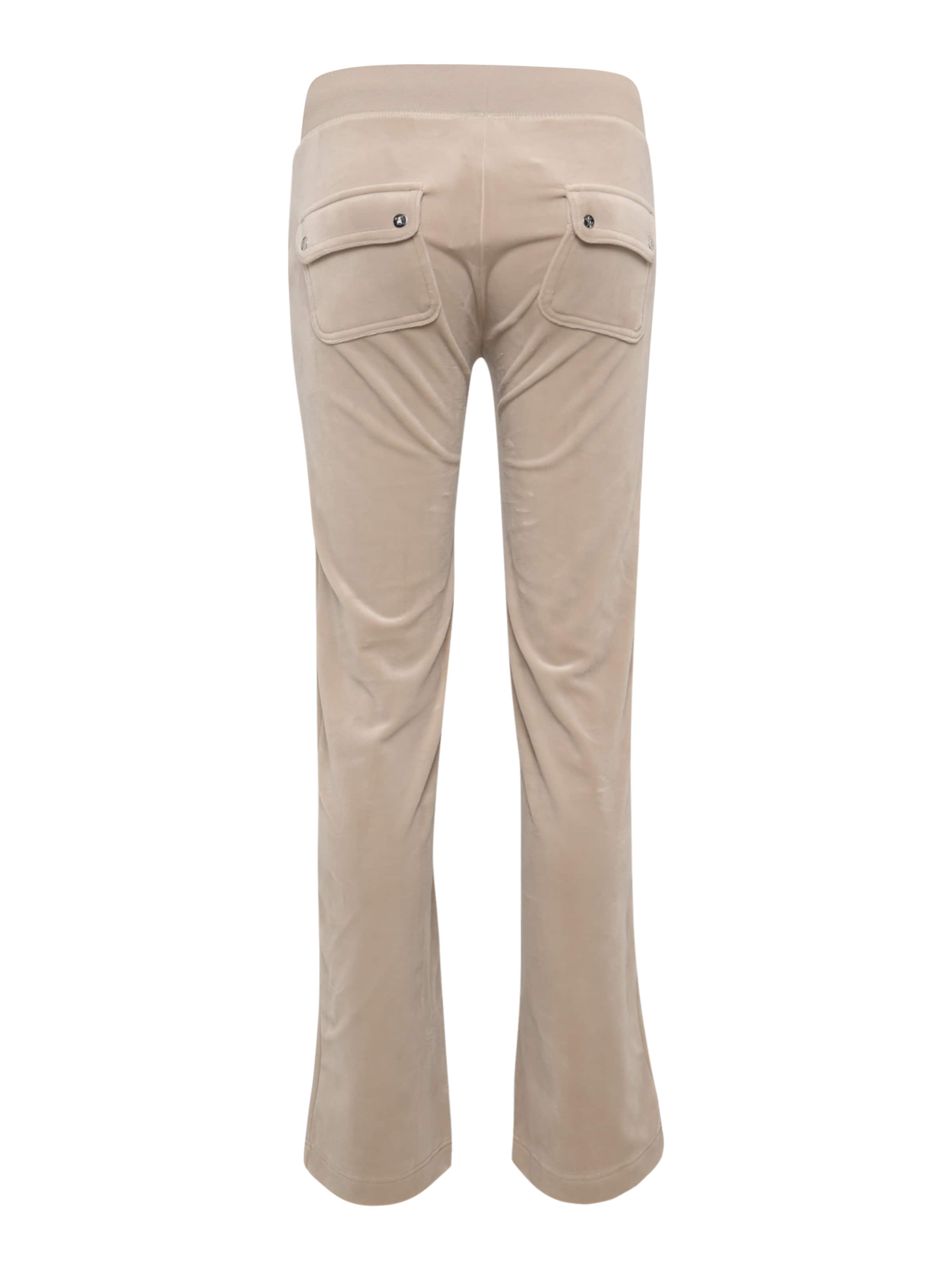 Juicy Couture Petite Flared Broek 'DEL RAY POCKETED PANT (PETITE)' in Beige