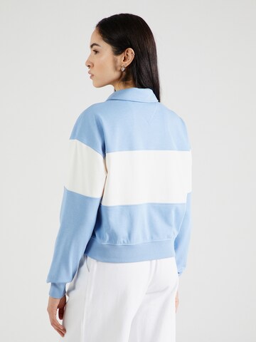 Tommy Jeans Mikina – modrá