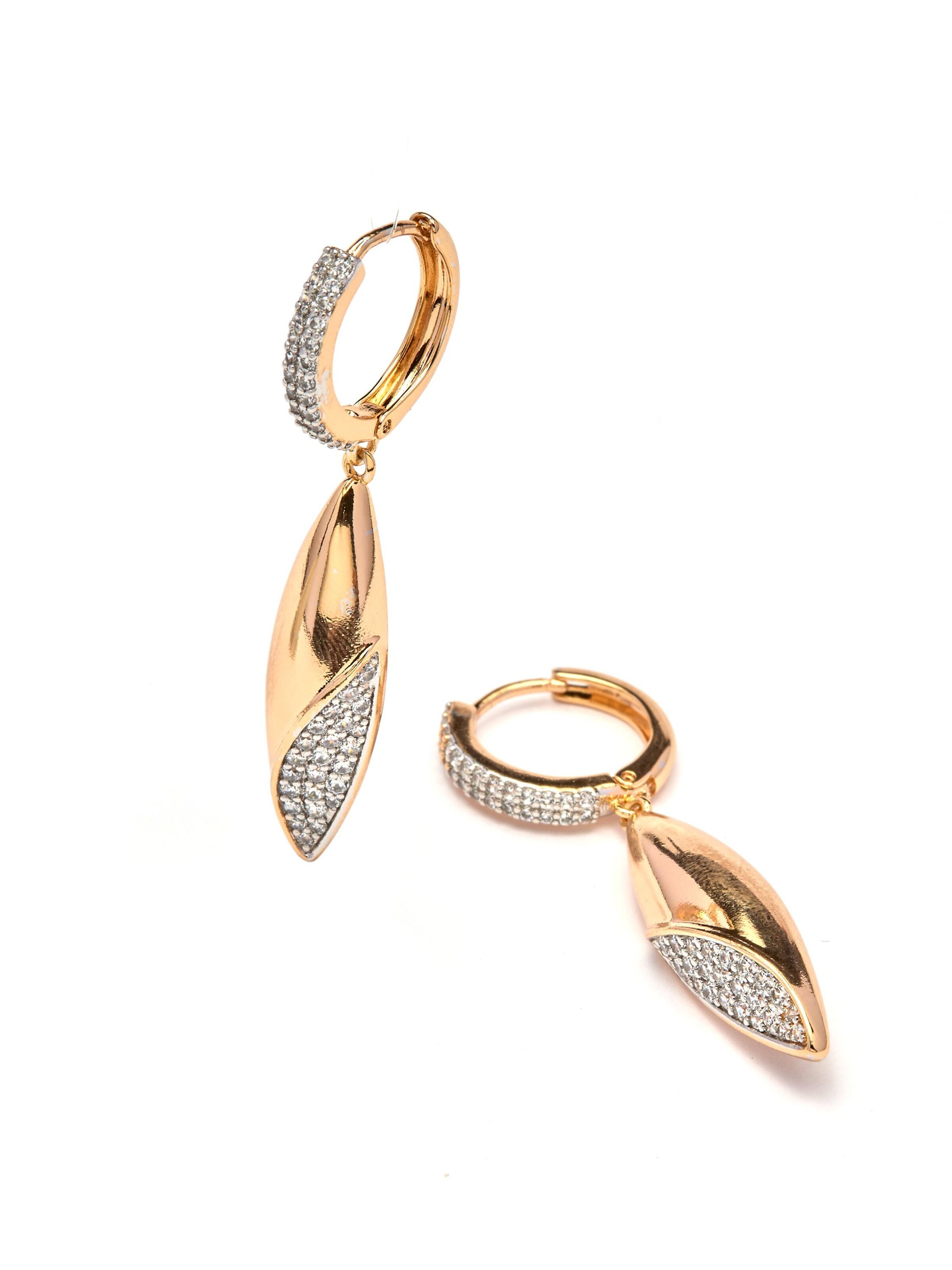 Luxenter Earrings 'Iskio' in Gold