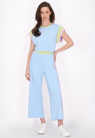 usha BLUE LABEL Wide leg Pants in Blue