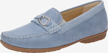 SIOUX Mocassins in Blauw: voorkant