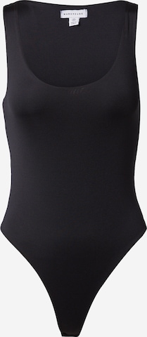 Warehouse Bodysuit in Black: front