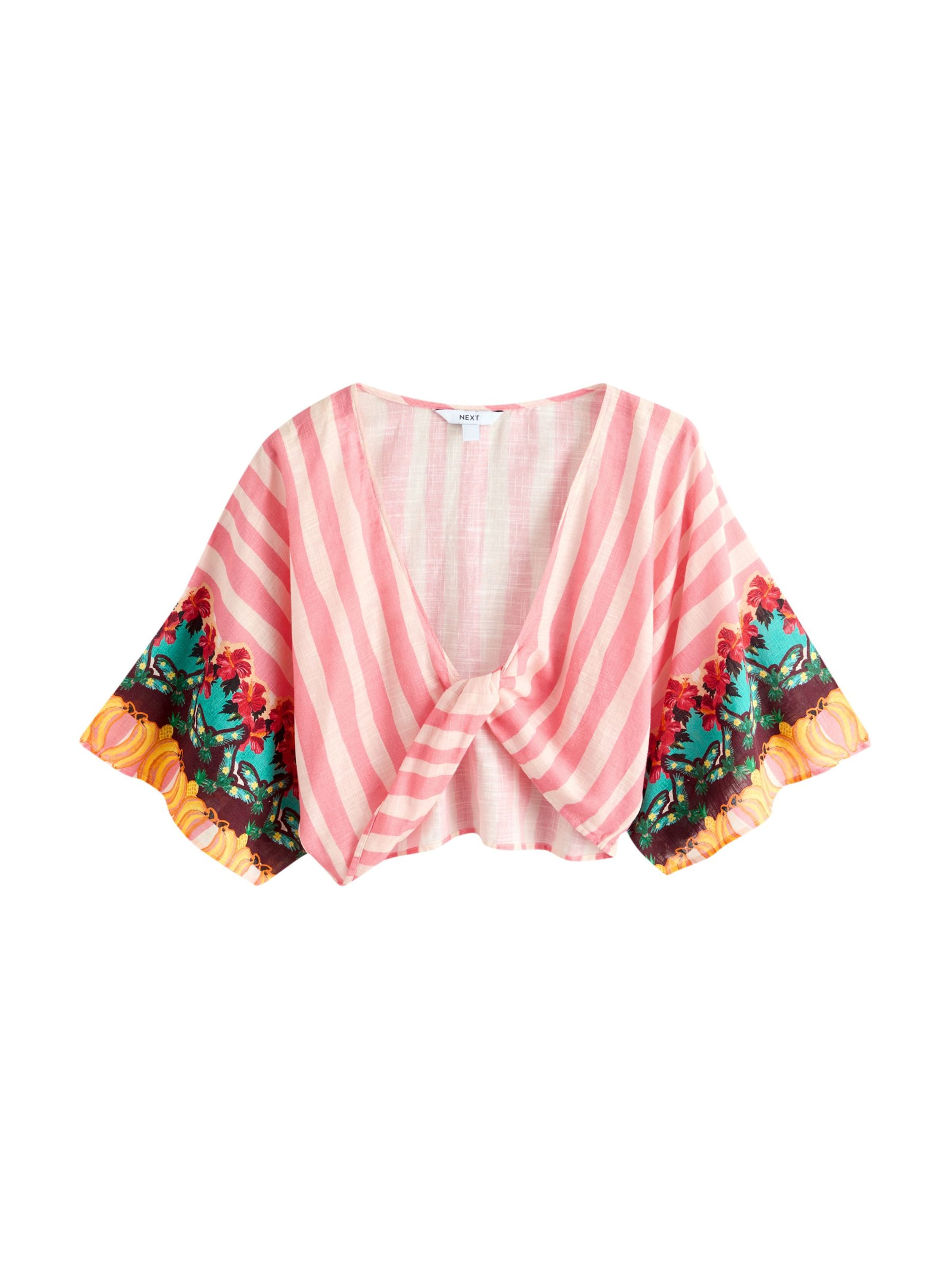 rožinė Next Marškinėliai: priekis