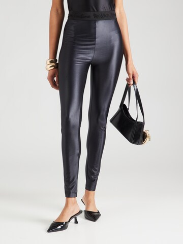 Versace Jeans CoutureSkinny Tajice - crna boja: prednji dio