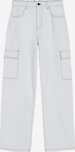 Bershka Cargofarkut värissä offwhite, Tuotenäkymä