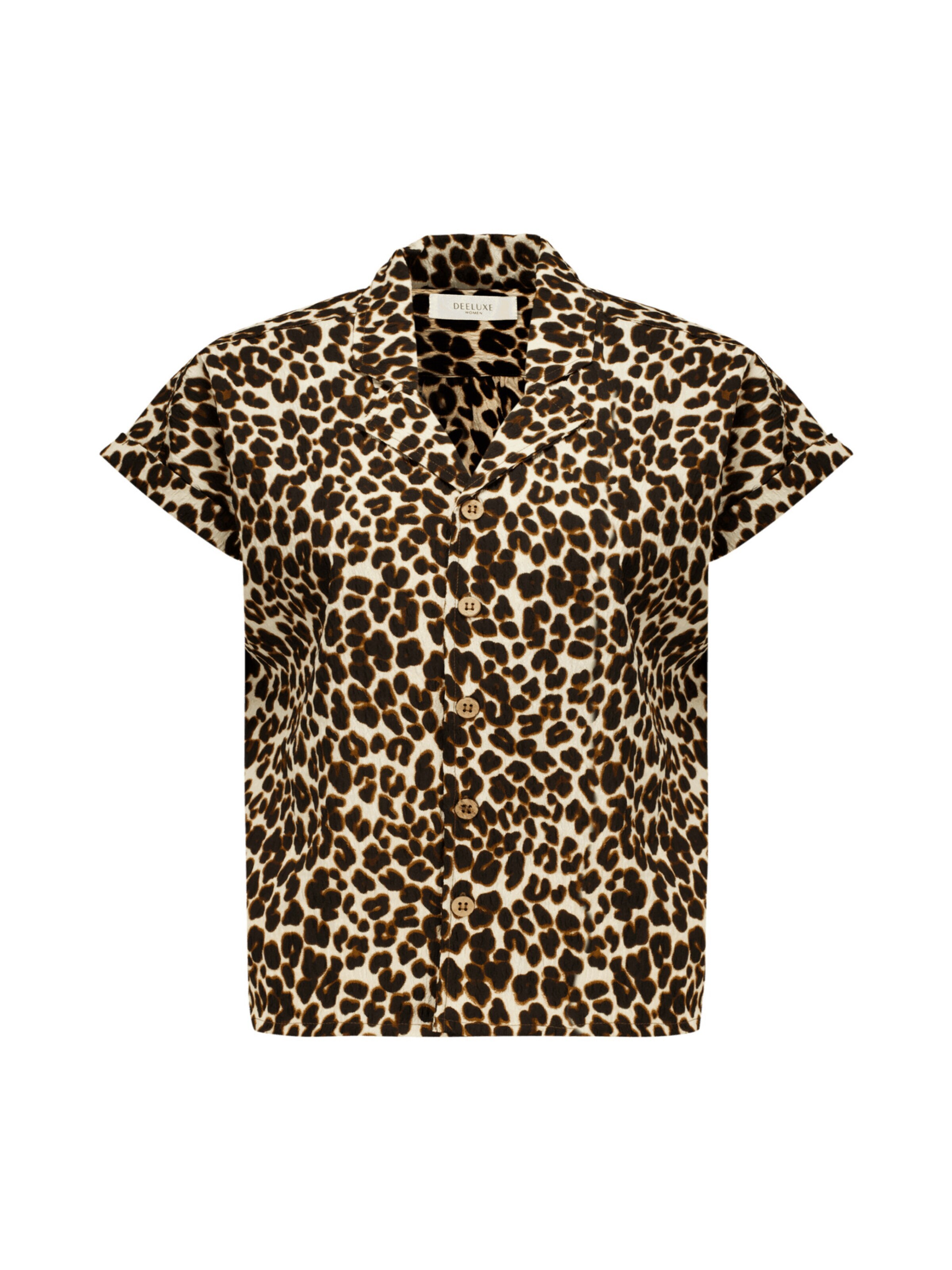 Deeluxe Bluse 'ALIZIA' in Beige: Vorderseite