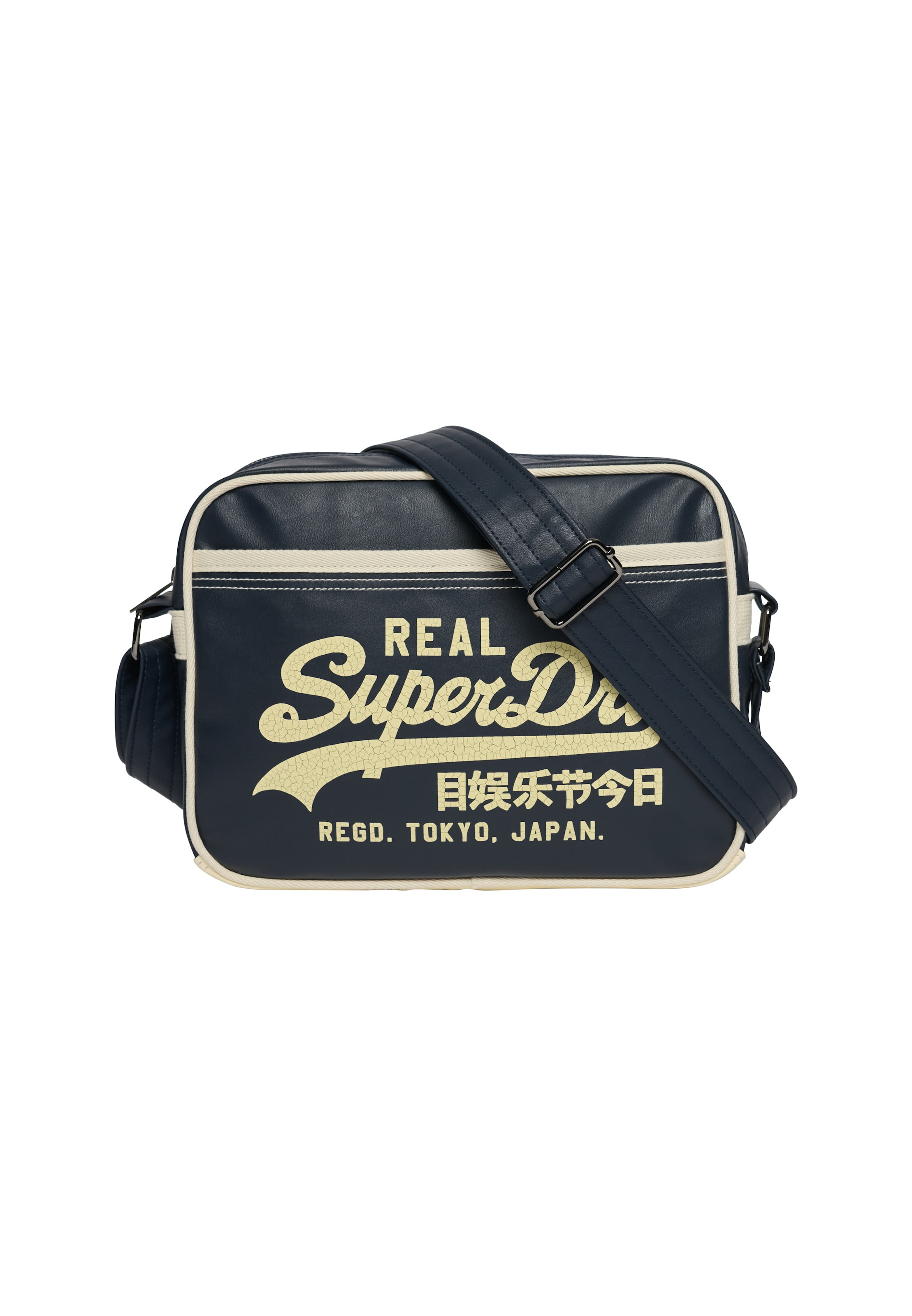 Superdry & Co Schoudertas in Geel: voorkant