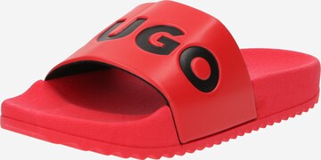 HUGO - Zapatos para playa y agua en rojo: frente