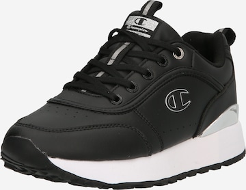 Champion Authentic Athletic Apparel Sneakers laag in Zwart: voorkant