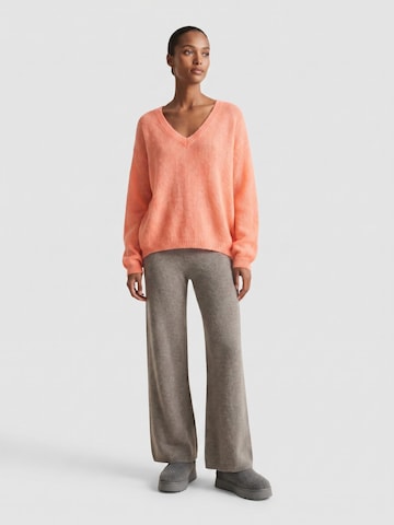 Pull-over oversize 'Silja' americandreams en orange