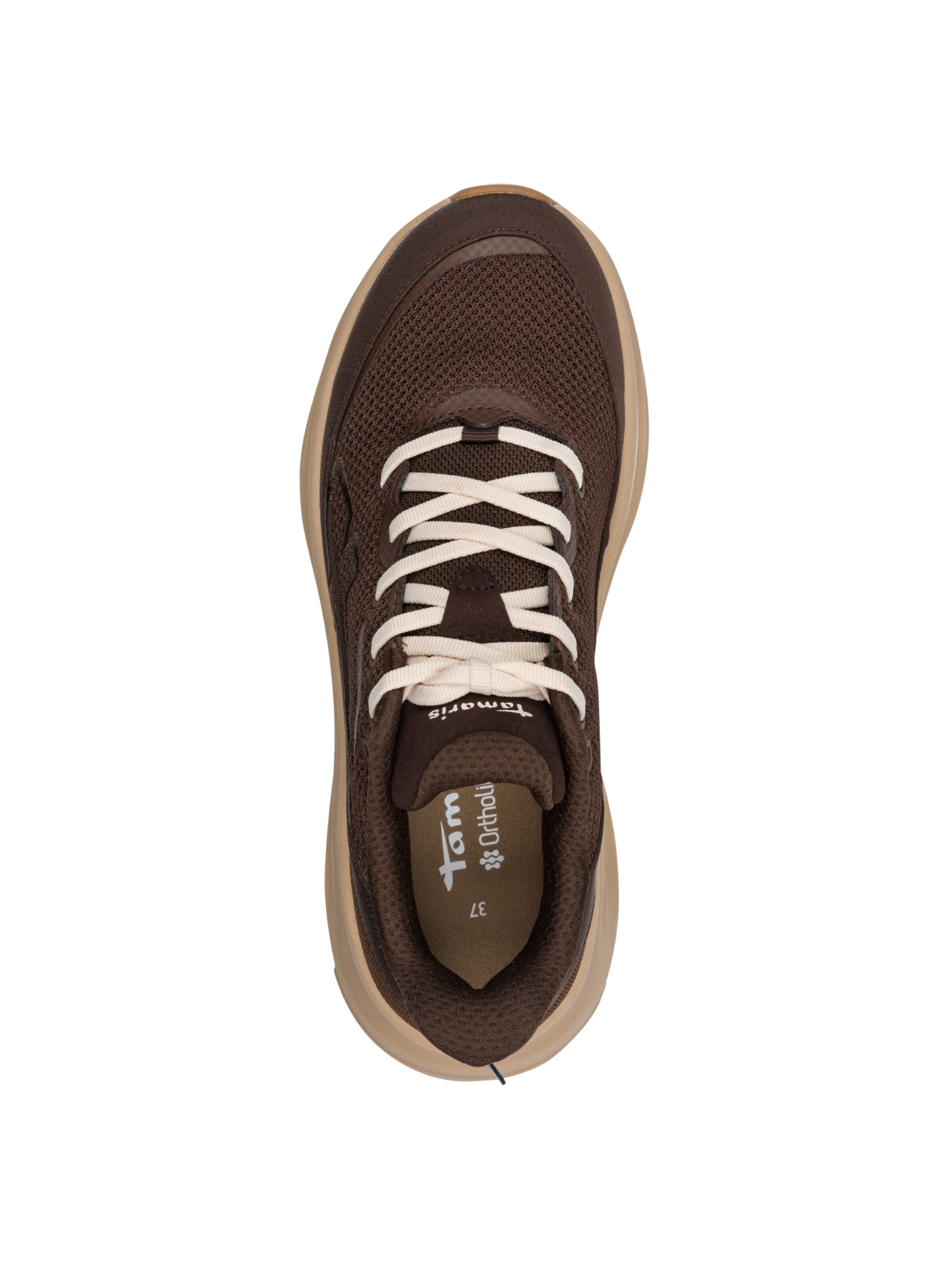 Baskets basses Tamaris en marron