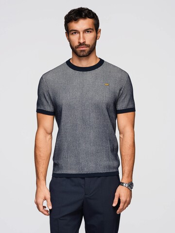 Ombre Shirt in Blauw: voorkant
