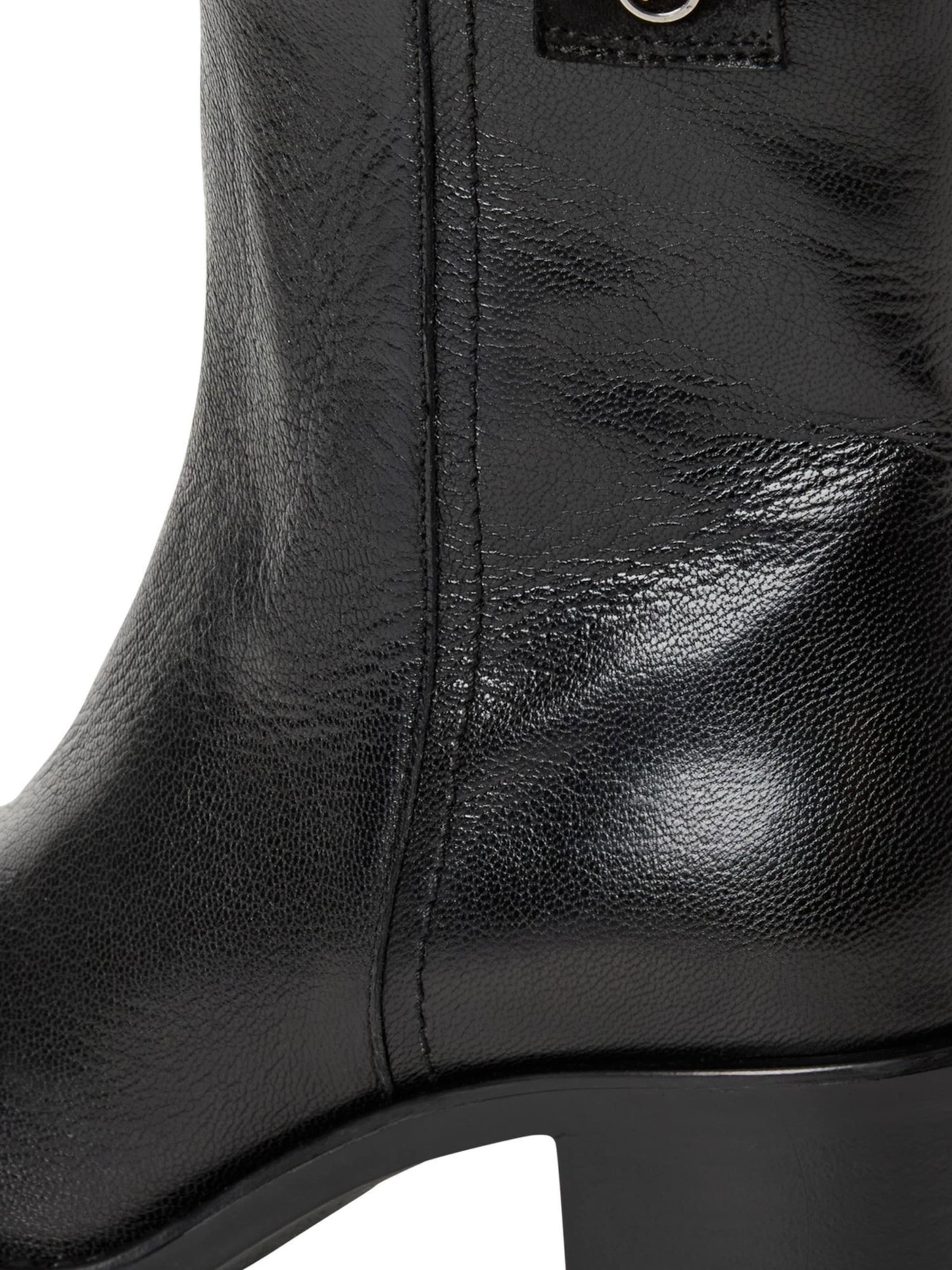 Tamaris Rövid szárú csizmák - fekete