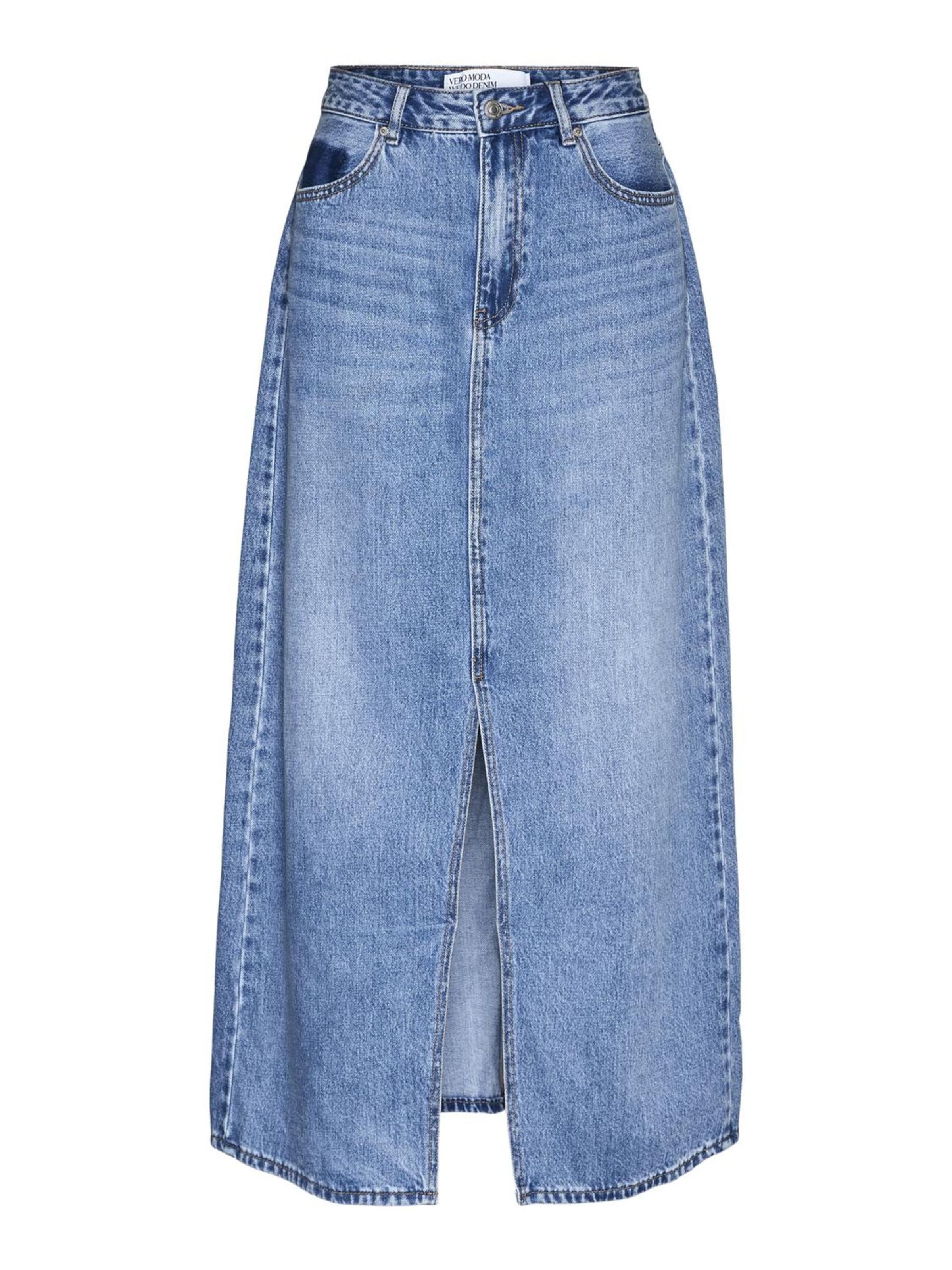 VERO MODA Nederdel i blå: forside