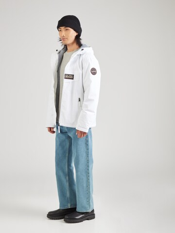 NAPAPIJRI - Chaqueta funcional 'RAINFOREST' en blanco