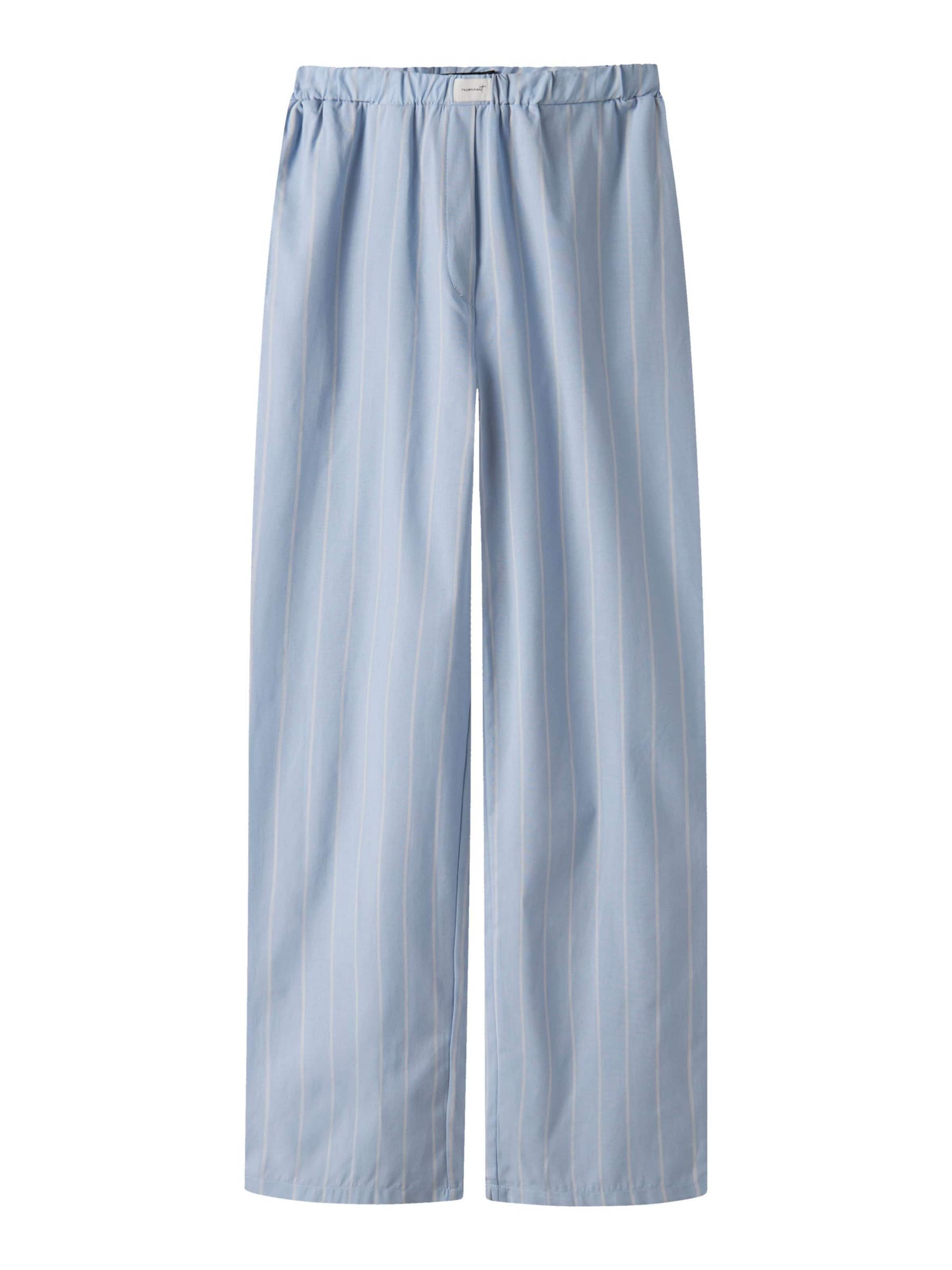 LMTD Wide Leg Bukser i blå: forside