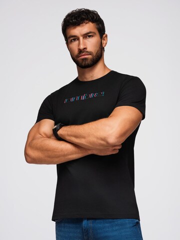 Ombre Shirt in Black