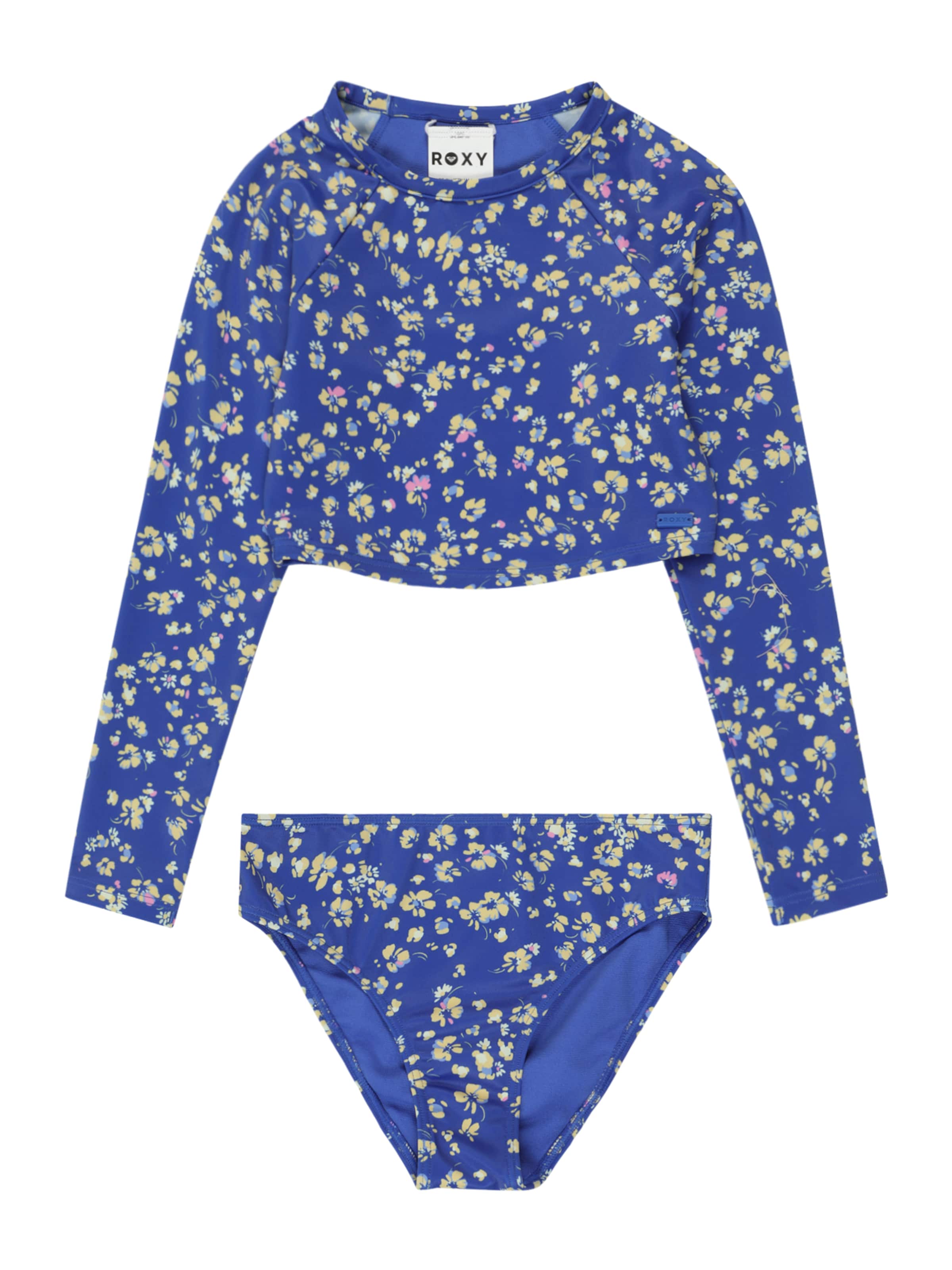 ROXY Спортна плажна мода 'SHADOW FLORAL' в синьо: отпред