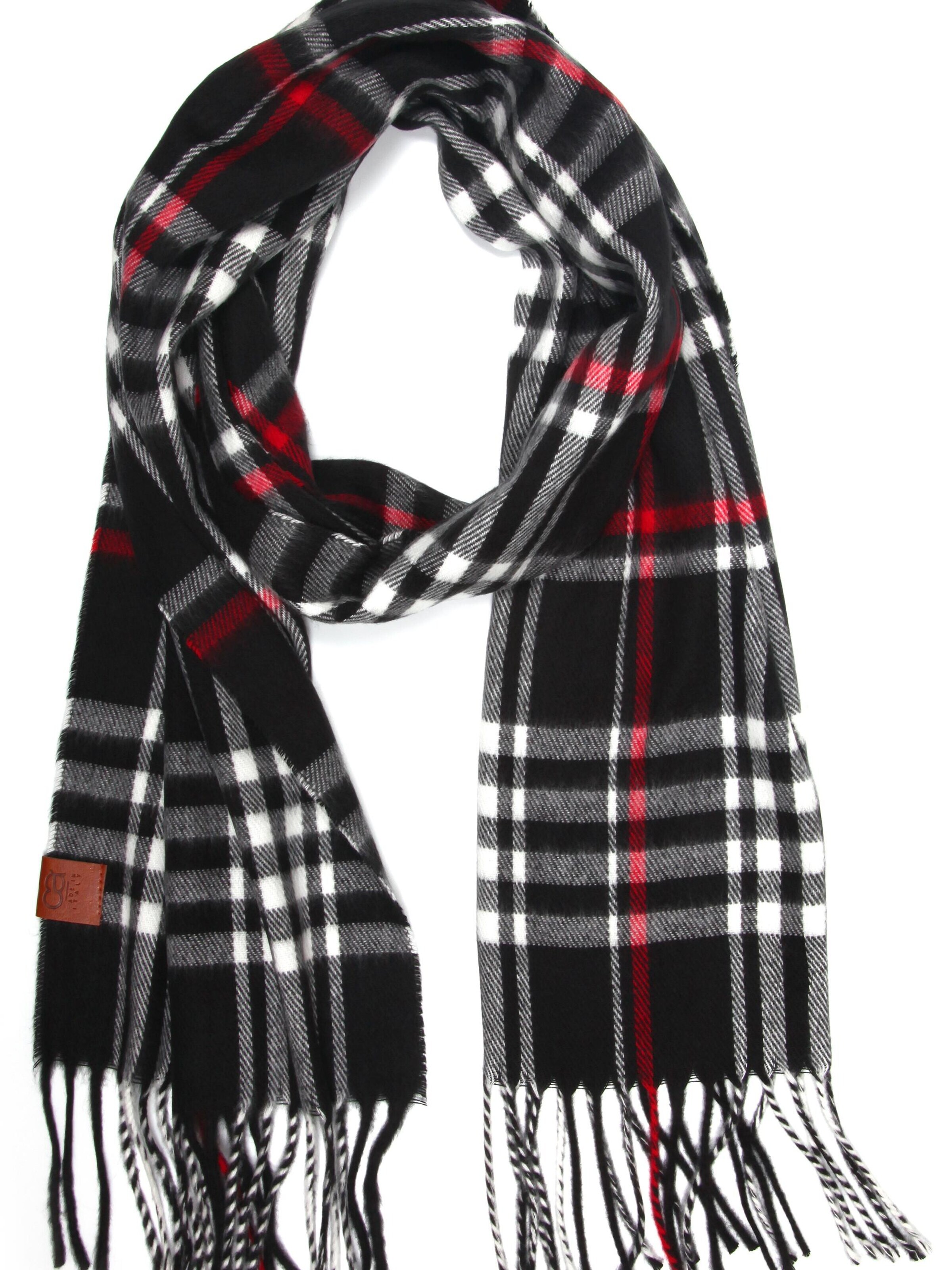 COLLEZIONE ALESSANDRO Scarf 'Venedig' in Black