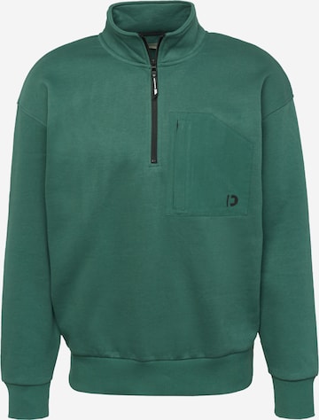 TOM TAILOR DENIM - Sweatshirt em verde: frente