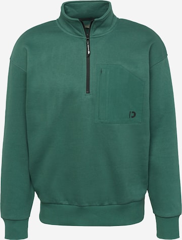 TOM TAILOR DENIM Sweatshirt in Green: front