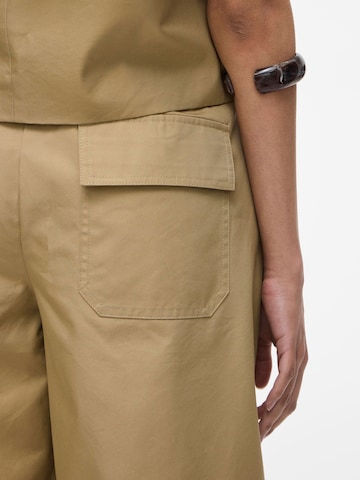Wide Leg Pantalon ROUGE EDIT en marron