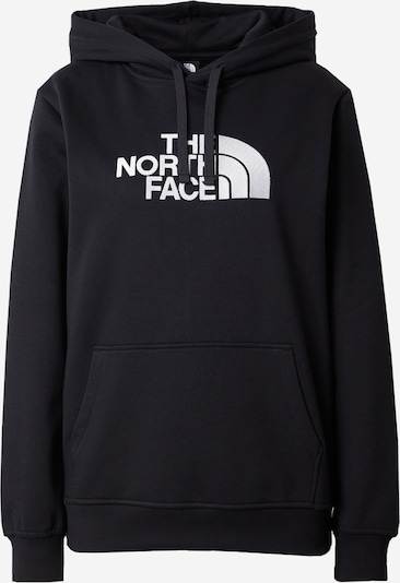 THE NORTH FACE Sweater majica 'Drew Peak' u crna / bijela, Pregled proizvoda