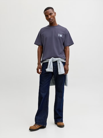 JACK & JONES - Camisa 'JORMAINE' em cinzento