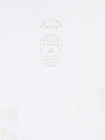 ADIDAS PERFORMANCE Funkčné tričko 'Global' - biela