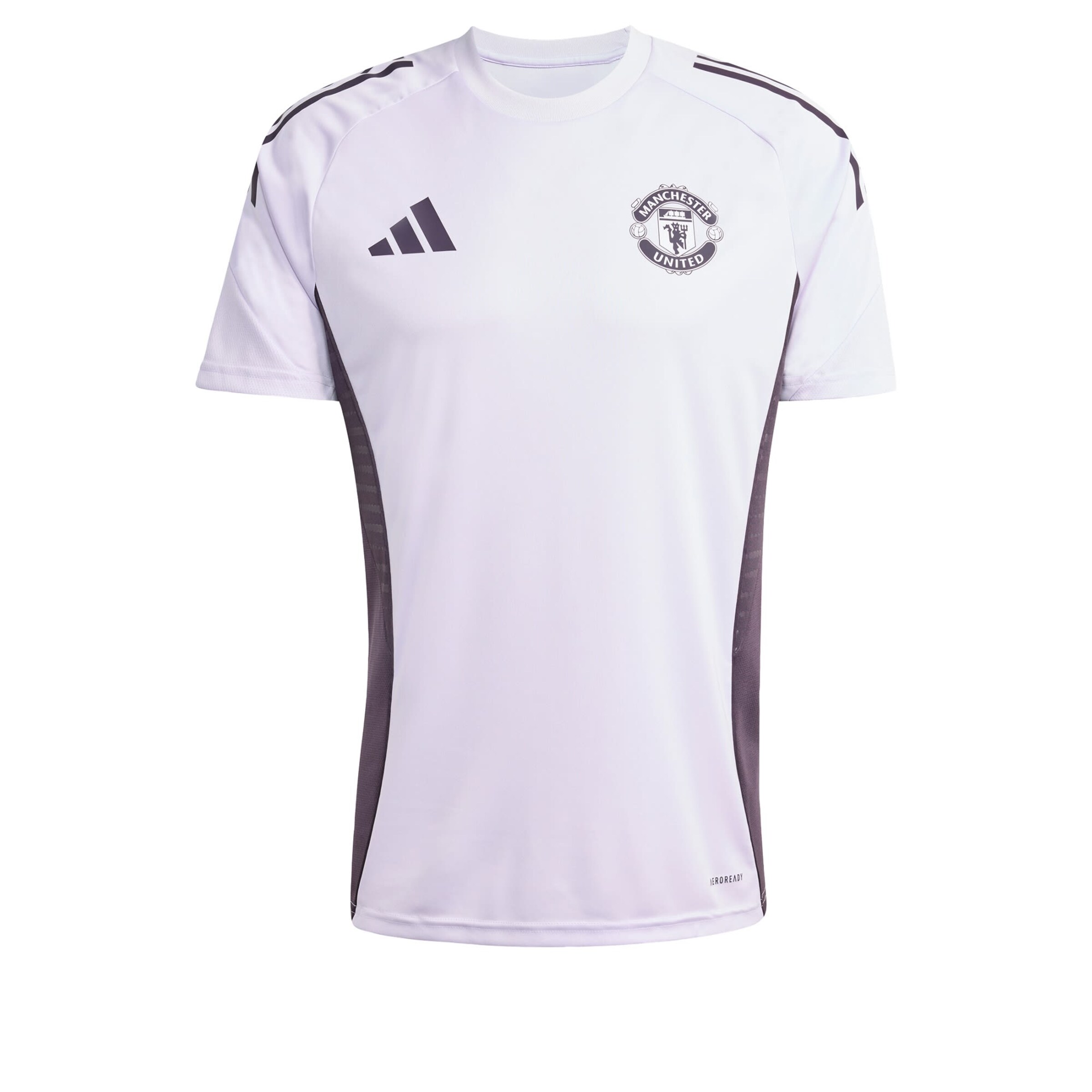 Maillot 'Manchester United Tiro 25' ADIDAS PERFORMANCE en violet : devant