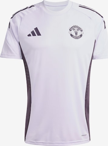 Maillot 'Manchester United Tiro 25' ADIDAS PERFORMANCE en violet : devant