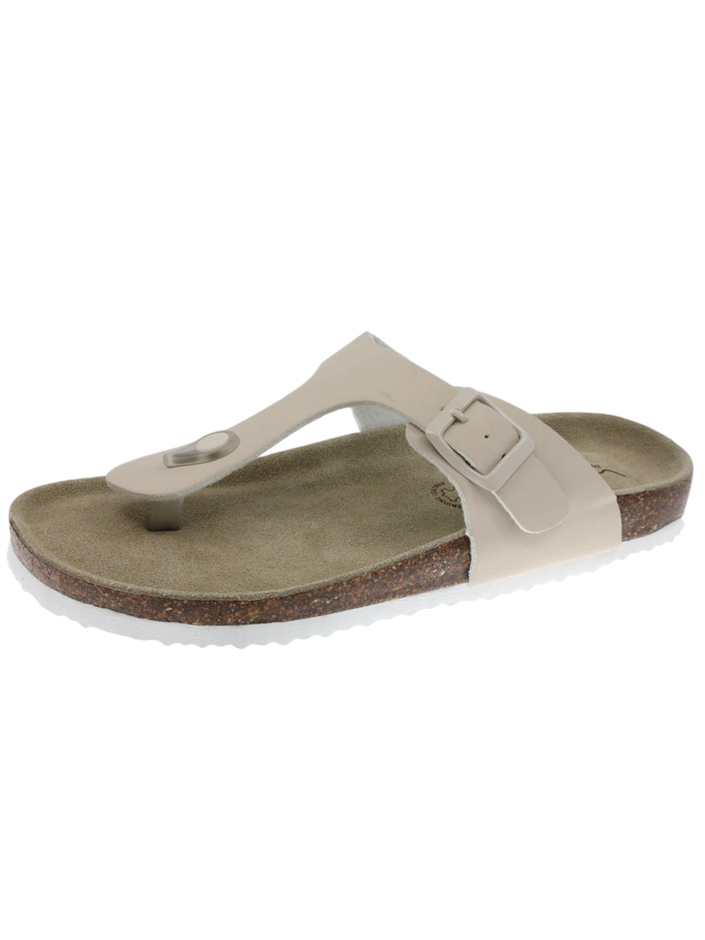 Beppi Slipper 'Casual Slipper' in Beige: front