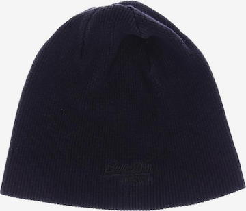 Superdry Hat & Cap in One size in Black: front