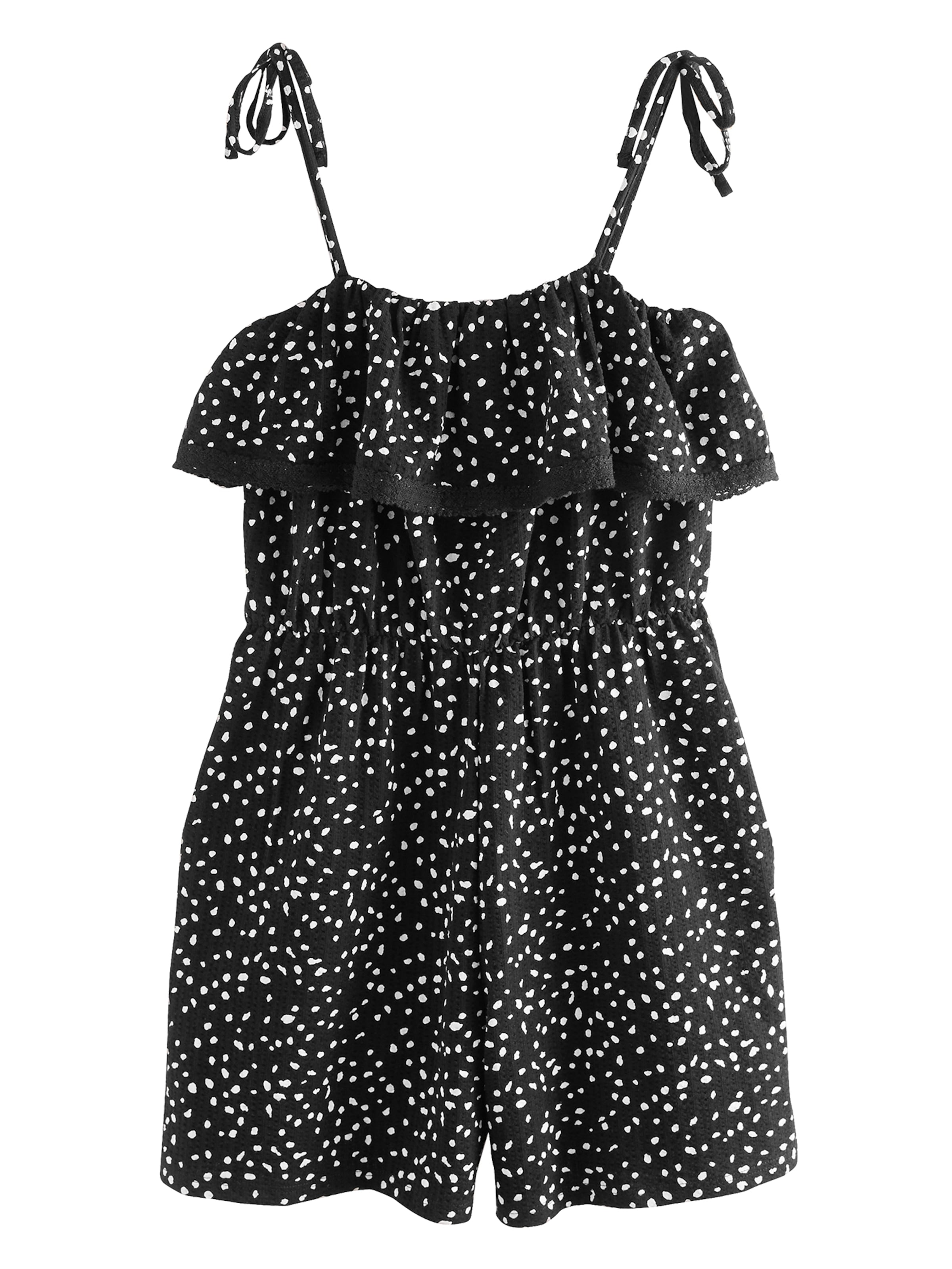 NextKombinezon - crna boja: prednji dio