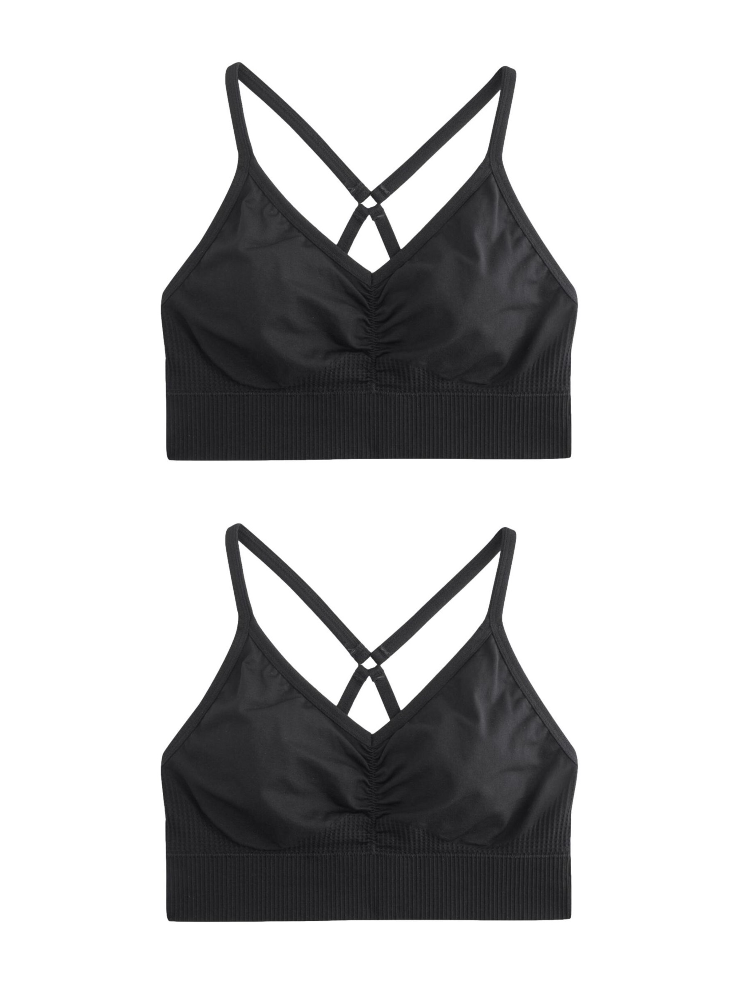 NextBustier Grudnjak - crna boja: prednji dio