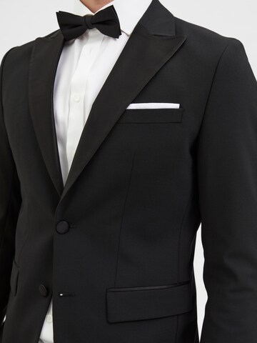 SELECTED HOMMESlim Fit Sako - crna boja