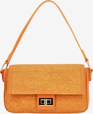 faina Τσάντα ώμου σε πορτοκαλί: μπροστά