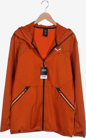 SALEWA Jacket & Coat in XXL in Orange: front