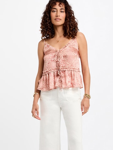 Morgan Wide Leg Jeans '252-POPPY' in Weiß
