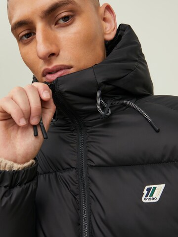 JACK & JONES Winterjas 'JORSlope' in Zwart
