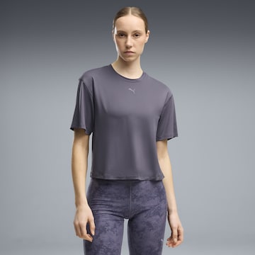 T-shirt fonctionnel 'Cloudspun' PUMA en gris : devant