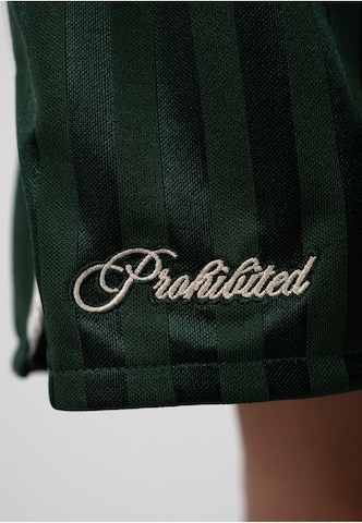 Prohibited Regular Pants 'Breakline' in Green