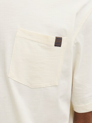 JACK & JONES T-Shirt 'JJEdover' in Weiß