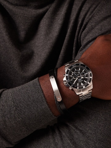 Lucardi Analoog horloge 'Statement' in Zilver