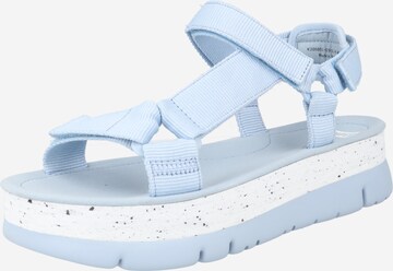 CAMPER - Sandalias 'Oruga Up' en azul: frente