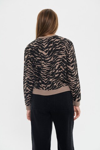 SAINT TROPEZ Sweatshirt 'ZagnaSZ' in Beige