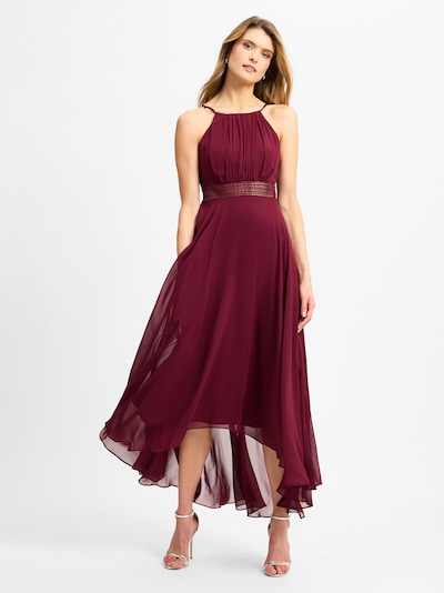 Marie Lund Abendkleid ' ' in bordeaux, Produktansicht
