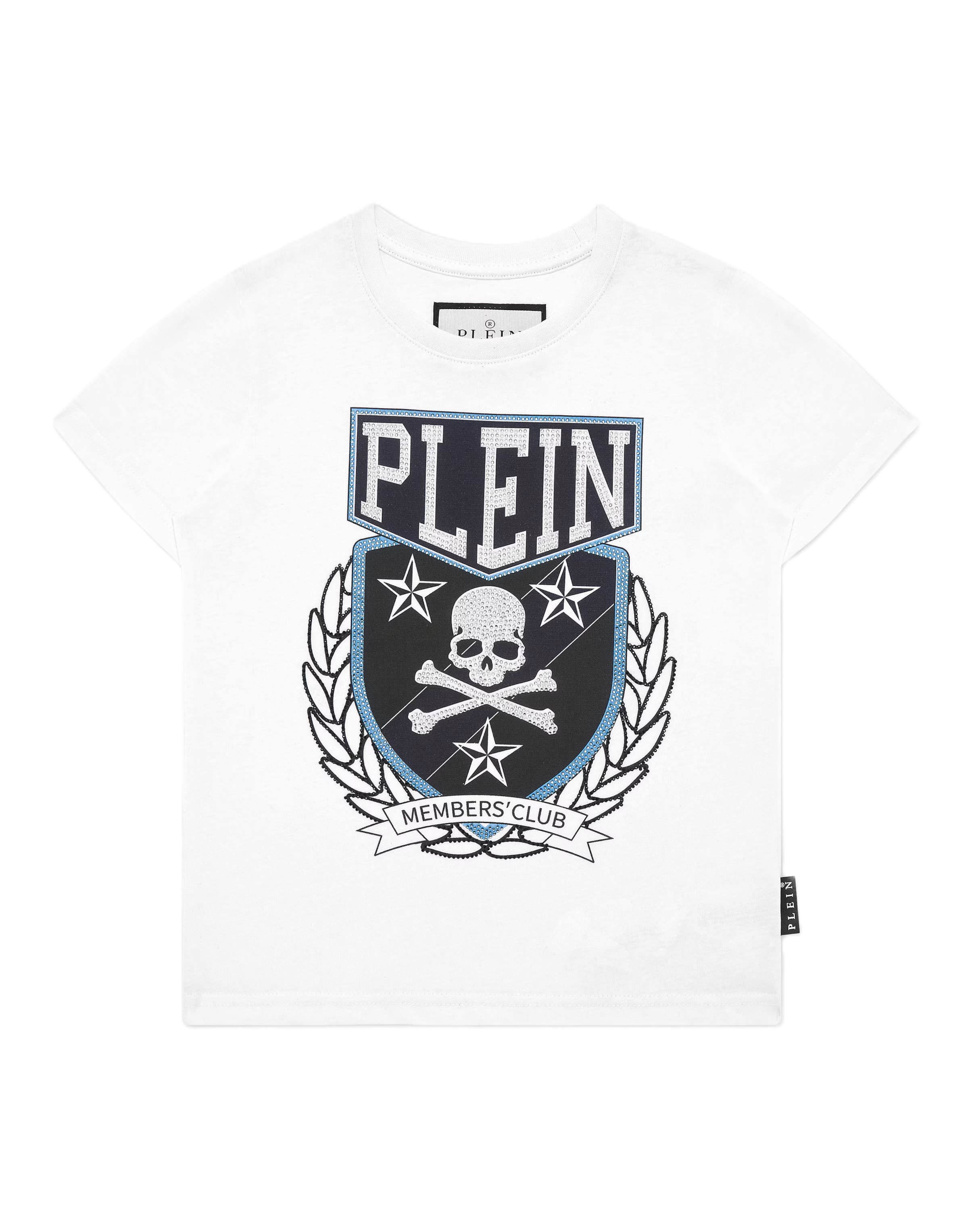 Philipp Plein - Camiseta en blanco: frente